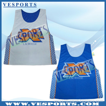 Dye Sublimation Fashion Mesh Lacrosse Pinnies